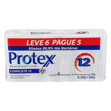 Imagem de Sabonete Protex Complete 12 90g Leve 6 Pague 5 Unidades