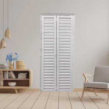 Imagem de Porta Camarão Palheta de Alumínio 210 X 70cm Linha 25 Lado Direito