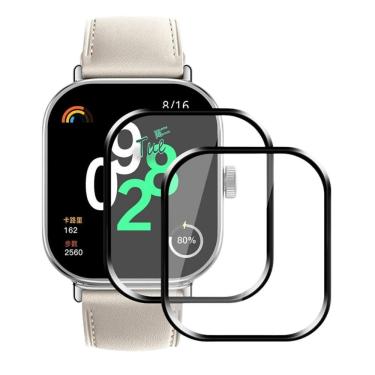 Imagem de 2 Uni Proteção De Tela Silicone Para Redmi Watch 4 2024