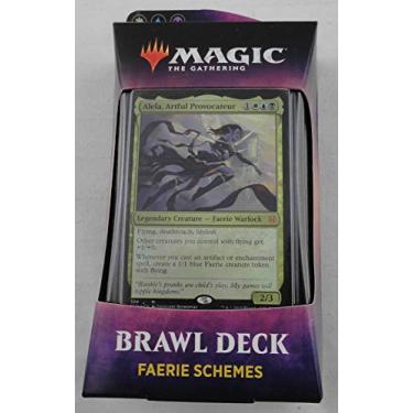 Imagem de Magic The Gathering Throne of Eldraine Faerie Schemes Brawl Deck C67460000-FAE