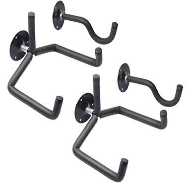 Imagem de Orgrimmar Suporte De Parede Para Guitarra, Violão Acústico/Elétrico/Clássico, Ukulele, Banjo E Bandolim, Suporte De Parede Com Ripas, Suporte Horizontal Para Guitarra, Suporte Para Baixo, Gancho Par