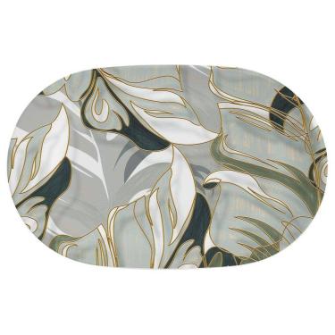 Imagem de Travessa Salt Lake Acetinado 34cm em Cerâmica Alleanza