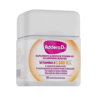 Imagem de Suplemento Alimentar Addera D3 1.000Ui - 30Cpr