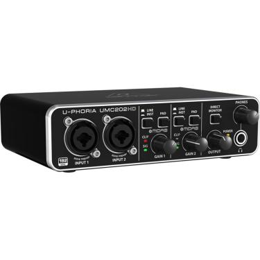 Imagem de Interface de áudio Behringer u-phoria UMC202HD USB 2.0