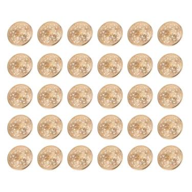 Imagem de CALLARON Botões De Metal Casaco Jaqueta 30 Peças Botões Vazados De 23 Mm Fechos De Costura Artesanato E Decoração