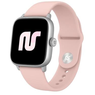 Imagem de Pulseira compatível com Huami Amazfit GTS - GTS 2 - Nandos-Store (Rosa tipo apple)
