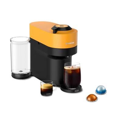 Imagem de Nespresso Vertuo Pop Máquina de café e expresso De'Longhi, manga amarela