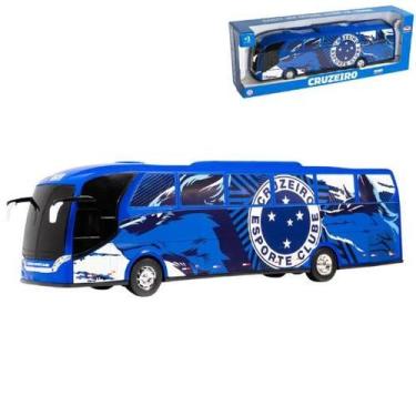 Imagem de Ônibus Do Time Cruzeiro Grande Brinquedo Decoração Enfeite - Toys