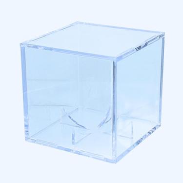 Imagem de Collectible Supplies Estojo De Exposição Beisebol Com Proteção Uv, Armazenamento Transparente Em Acrílico (1 Cubo)