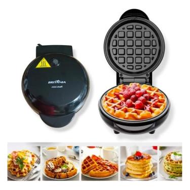 Imagem de Waffle Maker Mini Cheff 550w De Potencia Antiaderente 110v - Britânia
