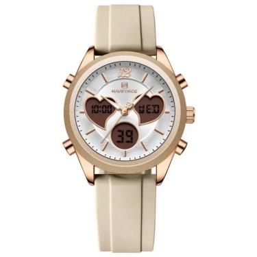 Imagem de Relógio de Pulso Feminino Digital Pulseira de Silicone Impermeavel design Coração