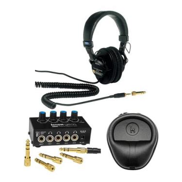 Imagem de Fones de ouvido Sony MDR7506 Professional com amplificador e estojo