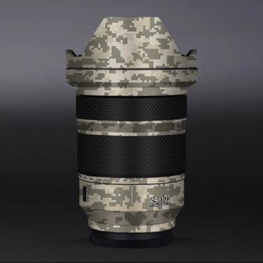 Imagem de Skin Lens Camera Skin Wrap Vinil Protetor Adesivo Acessórios de Fotografia para Panasonic Lumix S 24-105mm F4 24 105 (Digital Camo Desert)