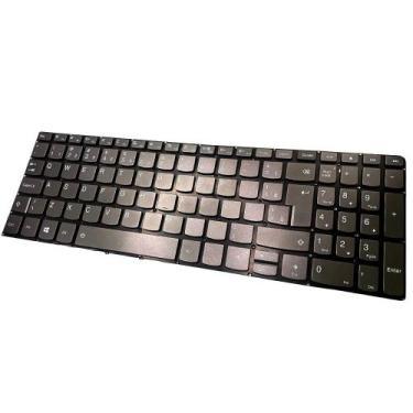 Imagem de Teclado Para Notebook Comp,Com Lenovo-15Itl6-Br-Sem Moldura - White La