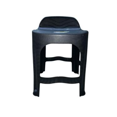 Imagem de Banqueta Vila Real C/ Encosto Suporta até 120kg - TOTALGREEN