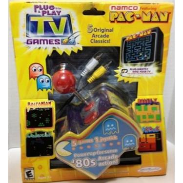 Imagem de Original Pac Man Arcade Classics Namco Plug & Play TV Games