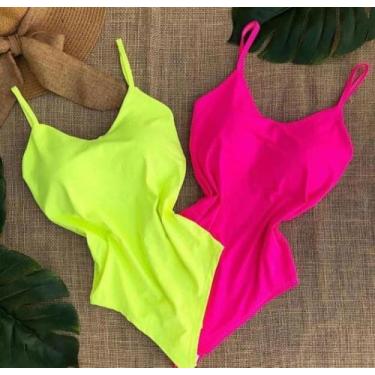 Imagem de Body alça poliéster feminino - Filó Modas, Fucsia, p