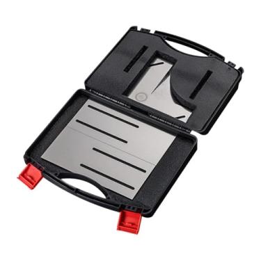 Imagem de IEUDNS Conjunto de ferramentas para cantos de drywall, desempenadeiras de canto externo, desempenadeira de reboco profissional multiuso de aço inoxidável