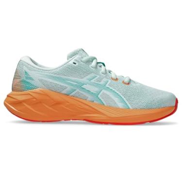 Imagem de ASICS Tênis infantil unissex Novablast 5 Gs (criança pequena), Mar/Onda, azul-petróleo calmante, 16