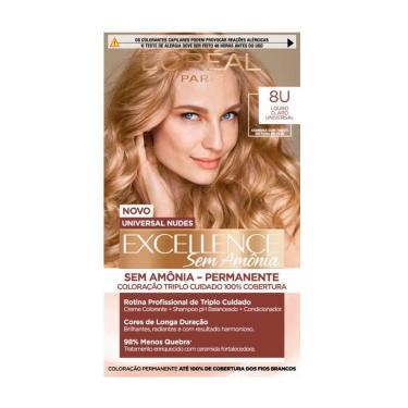 Imagem de Tintura Universal Nudes Excellence L`oréal Paris 8U Louro Claro Universal