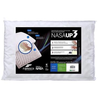 Imagem de Travesseiro Nasa UP 3 Fibrasca, 1 unidade