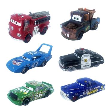 Imagem de Conjunto de carros de brinquedo Uimuci 6PCS 1:55 Metal Fundido sob pressão por 3-6 anos