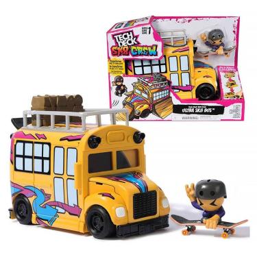 Imagem de Tech Deck Ônibus Radical com Boneco Ultra SK8 Crew 4192 - Sunny