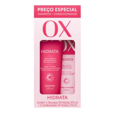 Imagem de Kit Ox Hidrata Shampo 375ml e Condicionador 170ml
