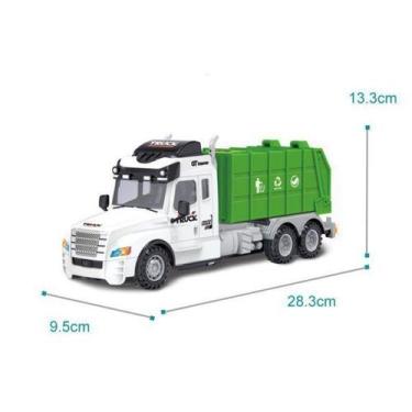 Imagem de Caminhão Coleta de Lixo Controle Remoto c/ Luz e Som - Heavy Machine -