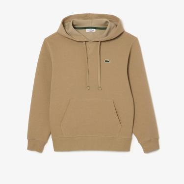 Imagem de Moletom Lacoste Loose Fit em mistura de algodão com capuz Feminino-Feminino