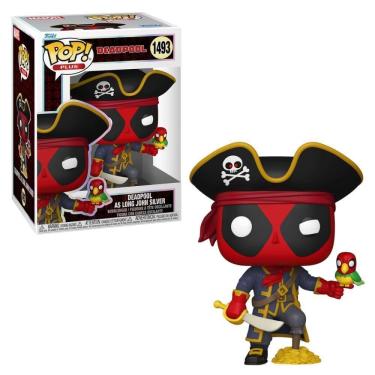 Imagem de Boneco Funkopop Deadpool Literatura Clássic Long John Silver