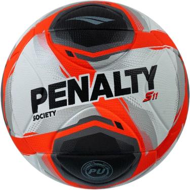 Imagem de Bola Futebol de Society Grama Sintética Esportiva Jogo Treino Kick Off Penalty S11 R2 Xxv