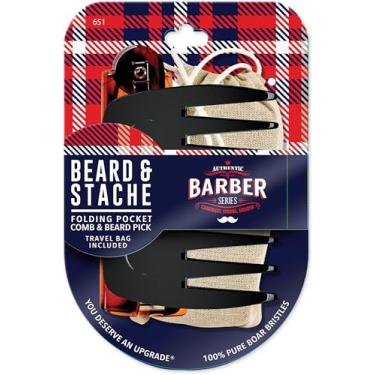 Imagem de WavEnforcer Kit de barba e bigode autêntico da série barbeiro