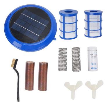 Imagem de Aqur2020 Ionizante de Piscina de Cobre da Piscina Solar, Limpador de Piscina Flutuante Com Tecnologia Solar Reduz As Necessidades de CL para o Acima do Piscinas Spas Hot Springs