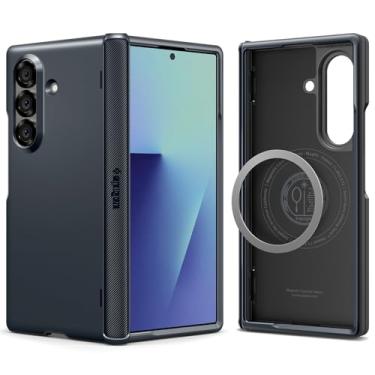 Imagem de Capa Spigen para Galaxy Z Fold 7, Slim Armor Pro [MagFit] projetada para Samsung Galaxy Z Fold 7 - Preta