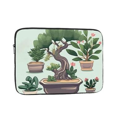 Imagem de Capa para laptop, planta bonsai, bolsa para laptop, capa protetora para notebook de 17 polegadas