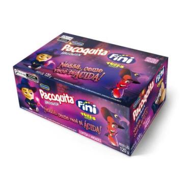 Imagem de Paçoquita Halloween Fini Tubes Azedinhos 120g Santa Helena