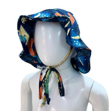 Imagem de Chapéu Infantil Proteção Solar Uv 50+ Praia C/ Forro Interno - Jagar, 