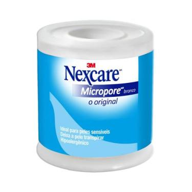 Imagem de Fita Micropore Nexcare Branca 50mm x 4,5m 1 Unidade