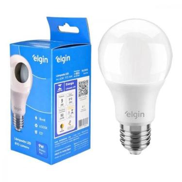 Imagem de Kit 4 Un Lâmpada Led Bulbo 9W 6500K Bivolt Elgin