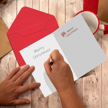 Imagem de Cartão de Natal HiFuler Trump Grandpa - 12,7 cm x 17,8 cm Cartões de Natal engraçados Trump com envelopes, cartões de felicitações de Natal, presentes de Natal para vovô do neto neta, enfeites de meia