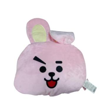 Imagem de Manta Almofada Infantil Personagens BT21 - Rosa - MINISO