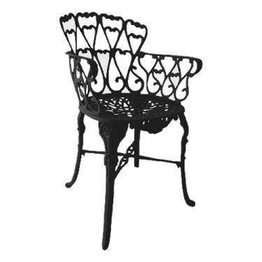 Imagem de Poltrona Viena Alumínio Fundido Jardim Pousadas Varanda - Várias Cores