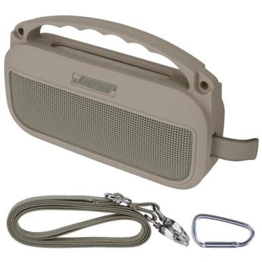 Imagem de Capa de silicone Peyyargo compatível com alto-falante portátil Bose So
