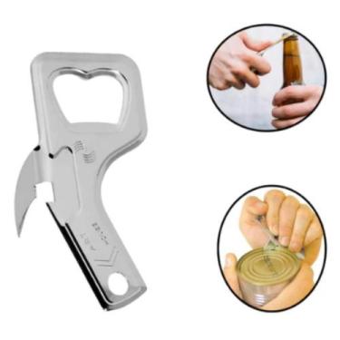 Imagem de Abridor Lata Garrafa Sardinha Line Aço inox Original Bar Restaurante R