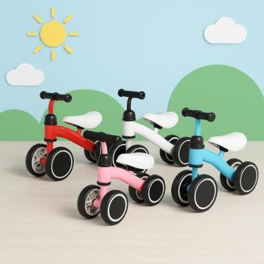Imagem de Andador Infantil Bicicleta De Equilíbrio Bebê Cor Vermelho - WK GLOBAL