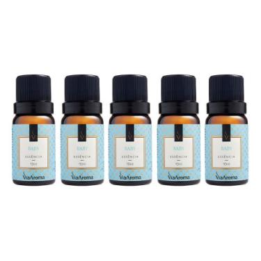 Imagem de 5 Essências Aromatizador Difusor Elétrico 10ml Via Aromas - Varias Fra