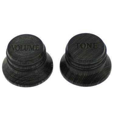Imagem de KIt Knob 1 VOLUME 1 TONE Madeira fosco Hardwood guitarra HBK - SPIRIT