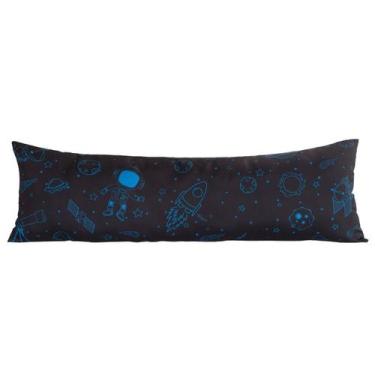 Imagem de Travesseiro De Corpo Xuxão Cheio 145X0,45 Gigante Astronauta - Mercado