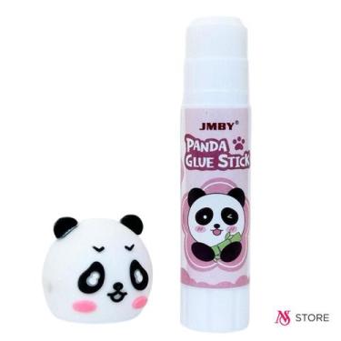 Imagem de Cola Bastão Atóxica 8g Escolar Lavável Personalizada Panda - Líder Pap